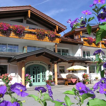 Landhotel Berghof Бад-Хинделанг Экстерьер фото