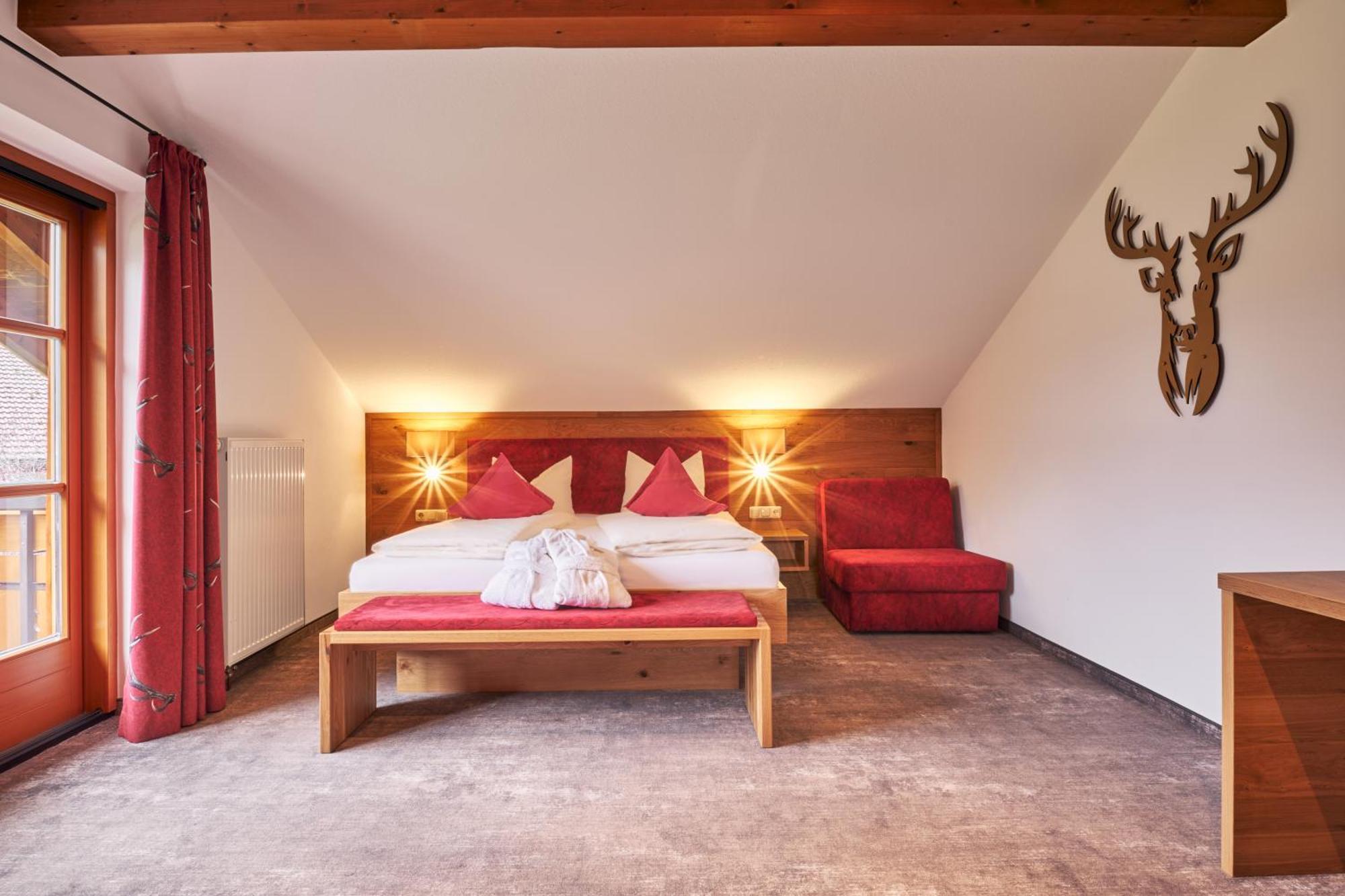 Landhotel Berghof Бад-Хинделанг Экстерьер фото